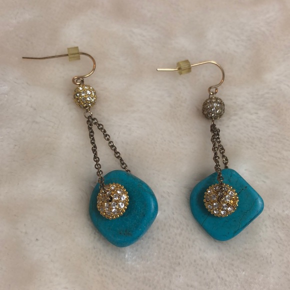 Nordstrom Turquoise Drop Earrings - Picture 1 of 6